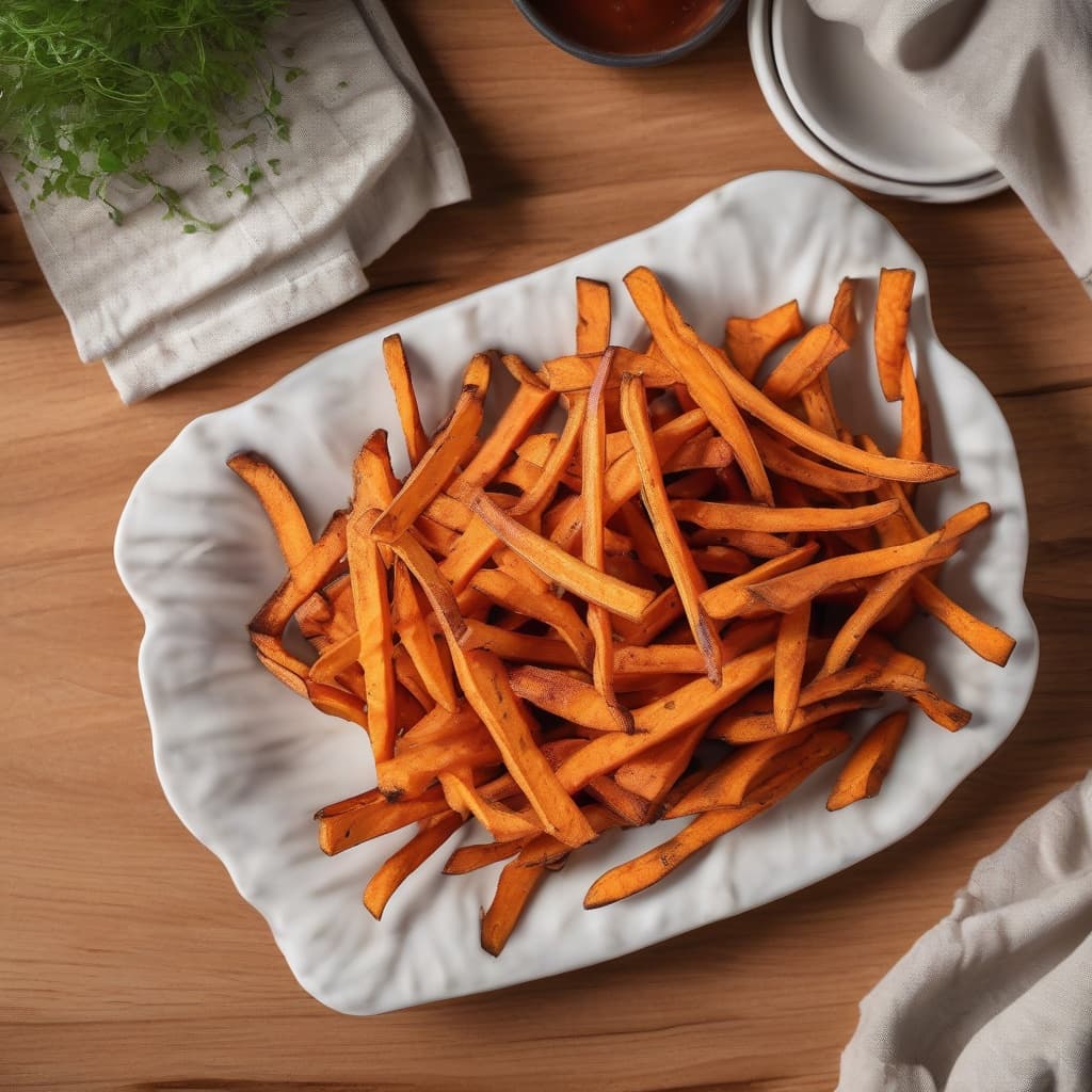 Wavy Sweet Potato Fries