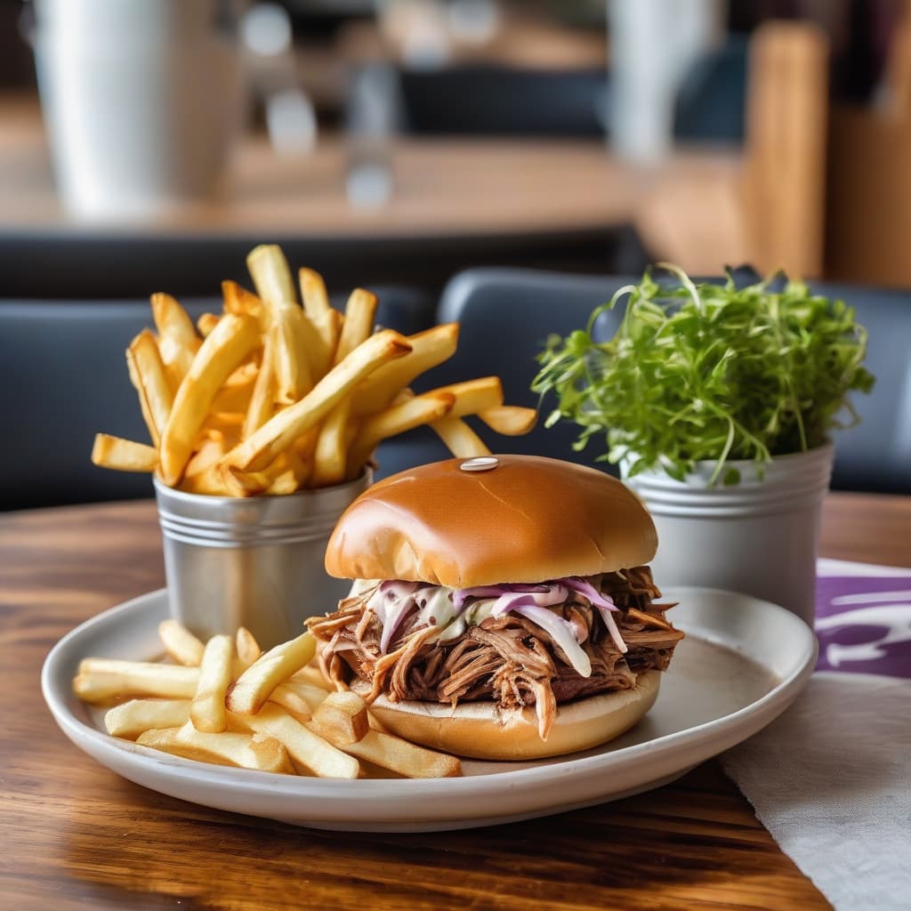 Pulled Pork Burger